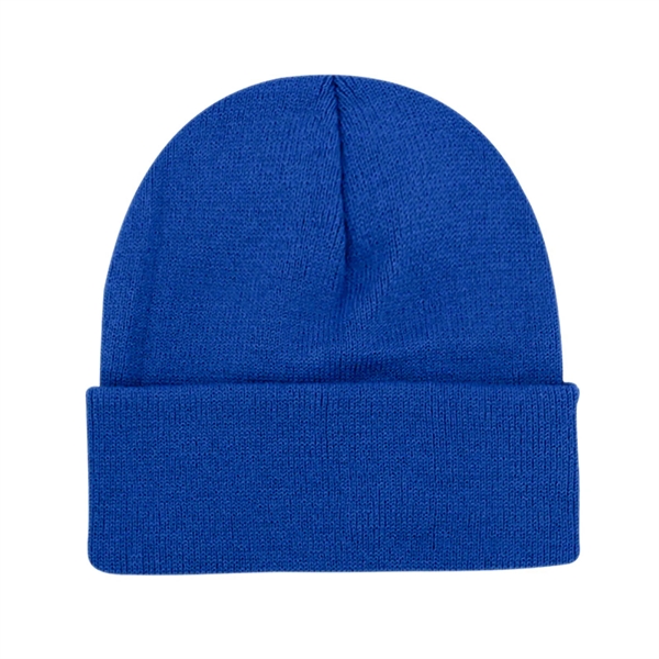 High-Quality Men's Knit Cuffed Beanie - High-Quality Men's Knit Cuffed Beanie - Image 38 of 55