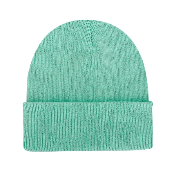 High-Quality Men's Knit Cuffed Beanie - High-Quality Men's Knit Cuffed Beanie - Image 41 of 55