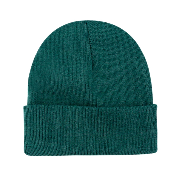 High-Quality Men's Knit Cuffed Beanie - High-Quality Men's Knit Cuffed Beanie - Image 42 of 55