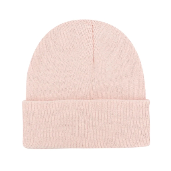 High-Quality Men's Knit Cuffed Beanie - High-Quality Men's Knit Cuffed Beanie - Image 49 of 55