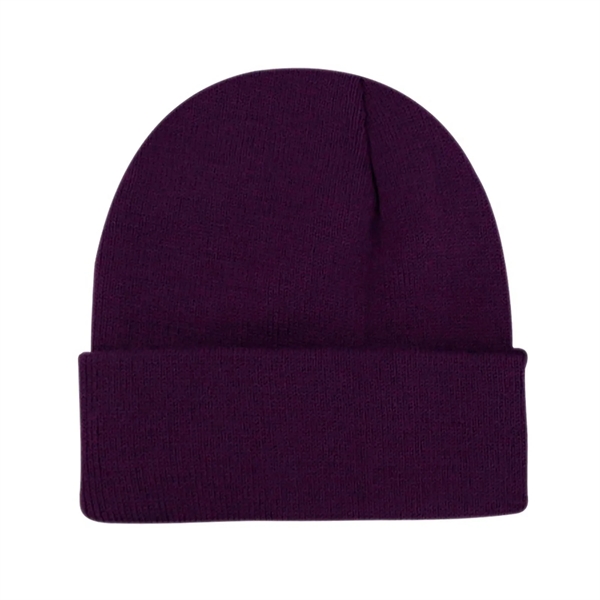 High-Quality Men's Knit Cuffed Beanie - High-Quality Men's Knit Cuffed Beanie - Image 51 of 55