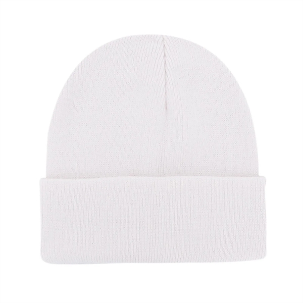 High-Quality Men's Knit Cuffed Beanie - High-Quality Men's Knit Cuffed Beanie - Image 55 of 55