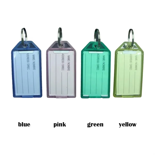 Plastic Key Tags - Plastic Key Tags - Image 1 of 3