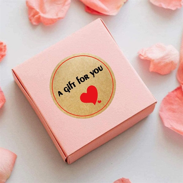 Kraft Brown Round Stickers - Kraft Brown Round Stickers - Image 1 of 2