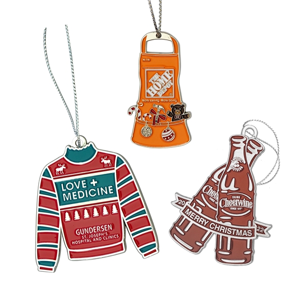 Custom Die Cast Holiday Ornaments - Custom Die Cast Holiday Ornaments - Image 36 of 38