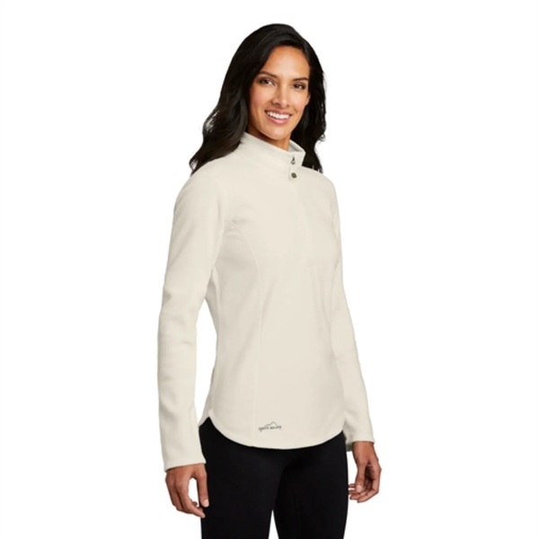 Eddie Bauer® Ladies Half-Zip Microfleece Jacket - Eddie Bauer® Ladies Half-Zip Microfleece Jacket - Image 4 of 4