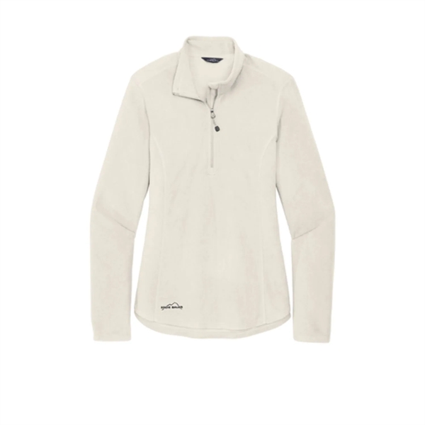 Eddie Bauer® Ladies Half-Zip Microfleece Jacket - Eddie Bauer® Ladies Half-Zip Microfleece Jacket - Image 3 of 4