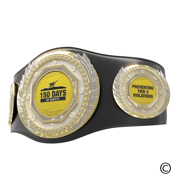 Express Vibraprint® Presidential Champion Award Belt - Express Vibraprint® Presidential Champion Award Belt - Image 0 of 23