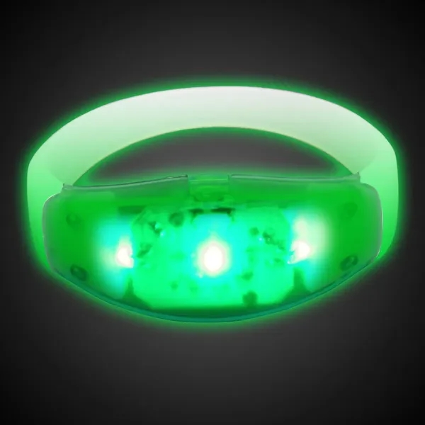 Sound Activated LED Stretchy Bangle Bracelet - Sound Activated LED Stretchy Bangle Bracelet - Image 3 of 9