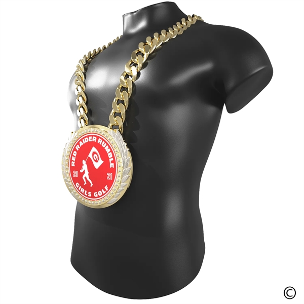 Express Vibraprint® Presidential Champ With Chain - Express Vibraprint® Presidential Champ With Chain - Image 4 of 20