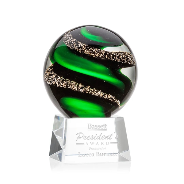 Zodiac Award on Robson Base - Clear