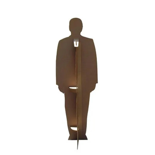 DONALD TRUMP BLUE TIE CARDBOARD CUTOUT STAND UP - DONALD TRUMP BLUE TIE CARDBOARD CUTOUT STAND UP - Image 1 of 2