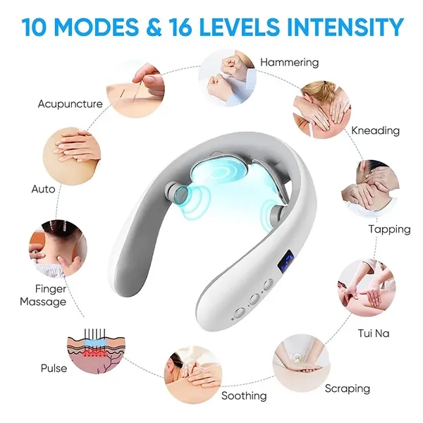 TENS Neck Massager with Heat - TENS Neck Massager with Heat - Image 3 of 4