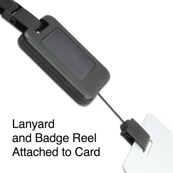 5/8" SlimReel™* Silkscreen Lanyard/Badge Reel System - 5/8" SlimReel™* Silkscreen Lanyard/Badge Reel System - Image 12 of 13