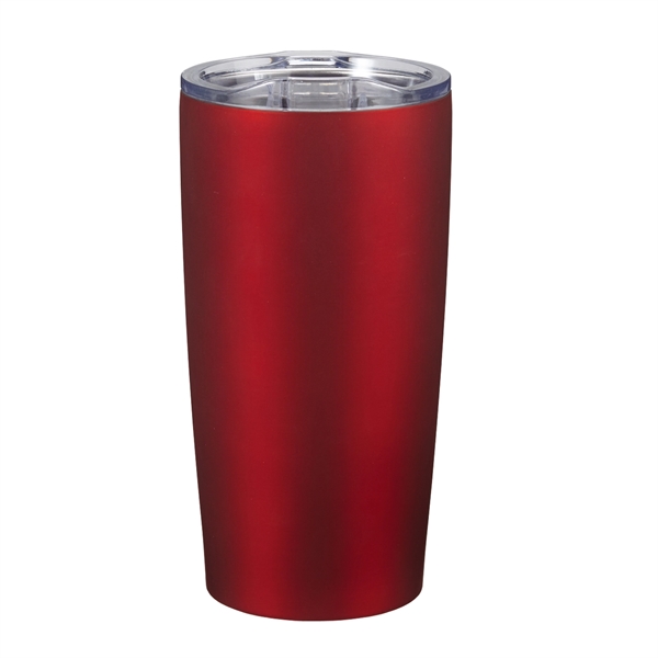 Holiday Time Stainless Steel Metallic Red 20 Fluid Ounce Capacity