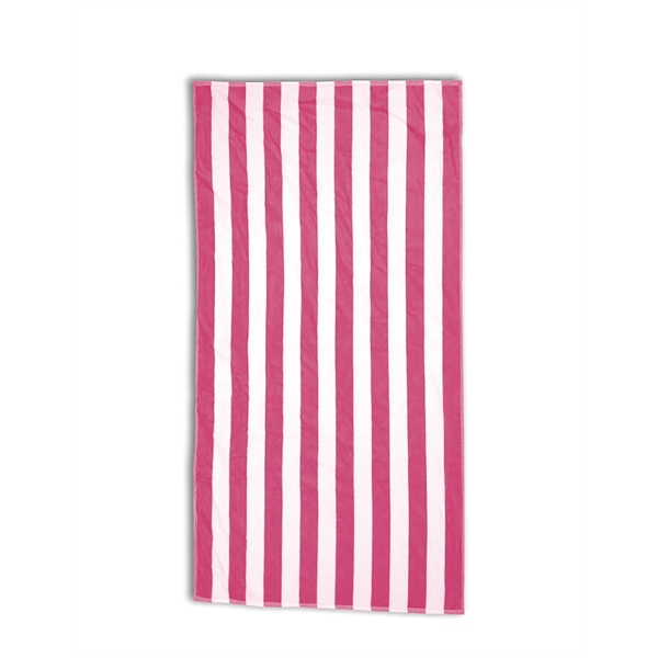 Turkish Signature Basic Weight Cabana Stripe Beach Towel - Turkish Signature Basic Weight Cabana Stripe Beach Towel - Image 4 of 12