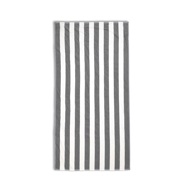 Turkish Signature Basic Weight Cabana Stripe Beach Towel - Turkish Signature Basic Weight Cabana Stripe Beach Towel - Image 5 of 12