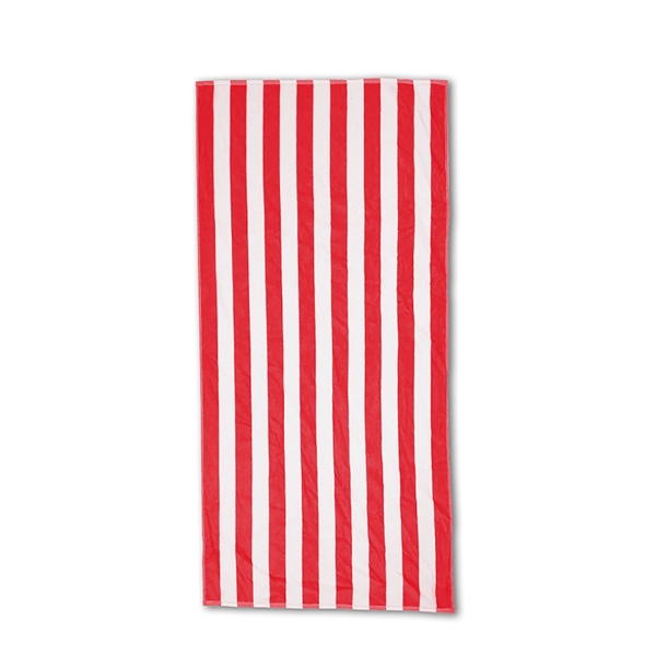 Turkish Signature Basic Weight Cabana Stripe Beach Towel - Turkish Signature Basic Weight Cabana Stripe Beach Towel - Image 9 of 12