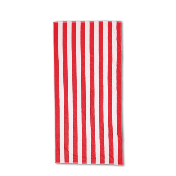 Turkish Signature Midweight Cabana Stripe Beach Towel - Turkish Signature Midweight Cabana Stripe Beach Towel - Image 1 of 3