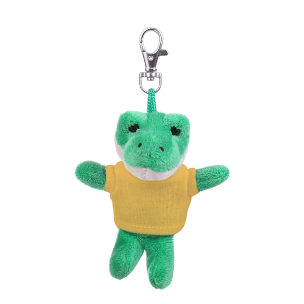 Soft Plush Alligator Keychain with Tee - Soft Plush Alligator Keychain with Tee - Image 3 of 11