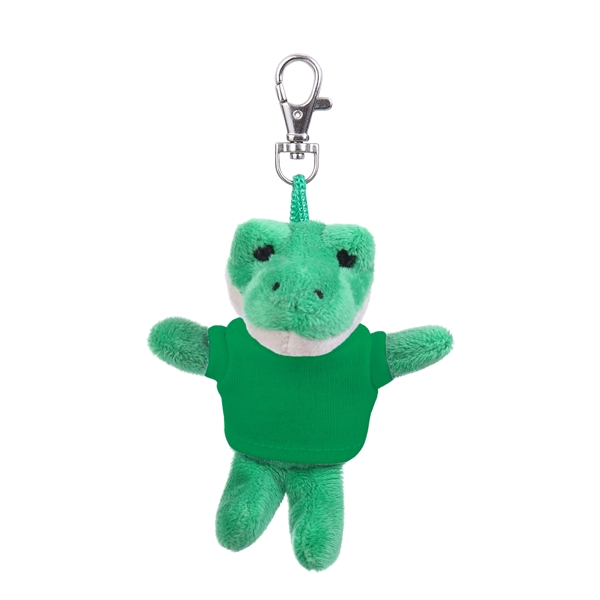 Soft Plush Alligator Keychain with Tee - Soft Plush Alligator Keychain with Tee - Image 4 of 11