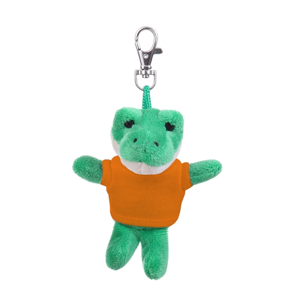 Soft Plush Alligator Keychain with Tee - Soft Plush Alligator Keychain with Tee - Image 6 of 11