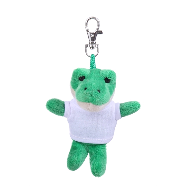 Soft Plush Alligator Keychain with Tee - Soft Plush Alligator Keychain with Tee - Image 11 of 11