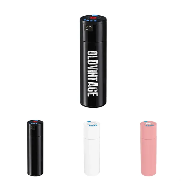 Insulated Water Bottle Bluetooth Speaker Lid - Insulated Water Bottle Bluetooth Speaker Lid - Image 0 of 3