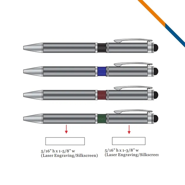 Yamsun 2in1 Stylus Pen - Yamsun 2in1 Stylus Pen - Image 1 of 6