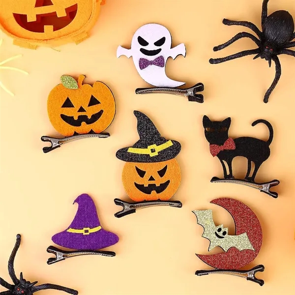 Halloween Hairpins Cute Hair Barrettes Clips - Halloween Hairpins Cute Hair Barrettes Clips - Image 1 of 2