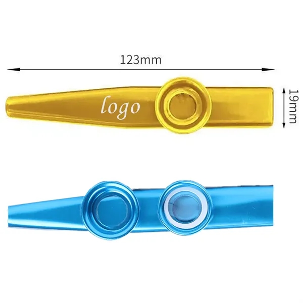 Metal Kazoos Simple Musical Instrument - Metal Kazoos Simple Musical Instrument - Image 0 of 1