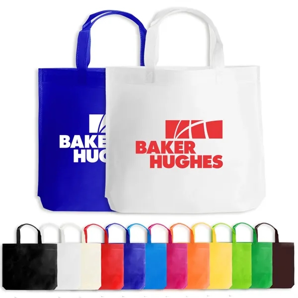 Heat Sealed Non-Woven Promotional Tote Bag - Heat Sealed Non-Woven Promotional Tote Bag - Image 0 of 13