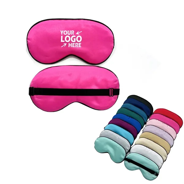 Adjustable Double-Sided Silk Eye Mask - Adjustable Double-Sided Silk Eye Mask - Image 0 of 9