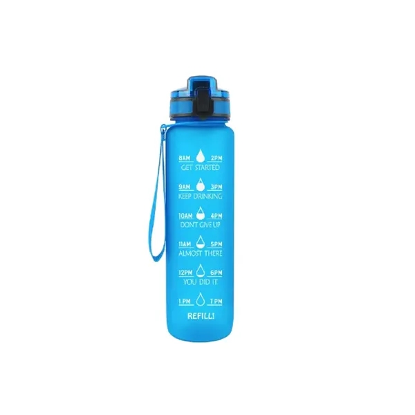 Frosted Fitness Sports Water Bottle, 32 oz. - Frosted Fitness Sports Water Bottle, 32 oz. - Image 3 of 4