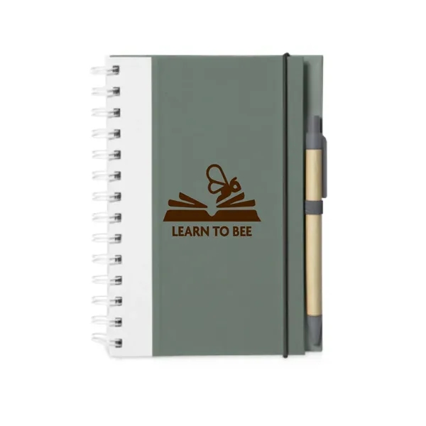 Duotone Bright Eco Notebook (1 Color) - Duotone Bright Eco Notebook (1 Color) - Image 0 of 3