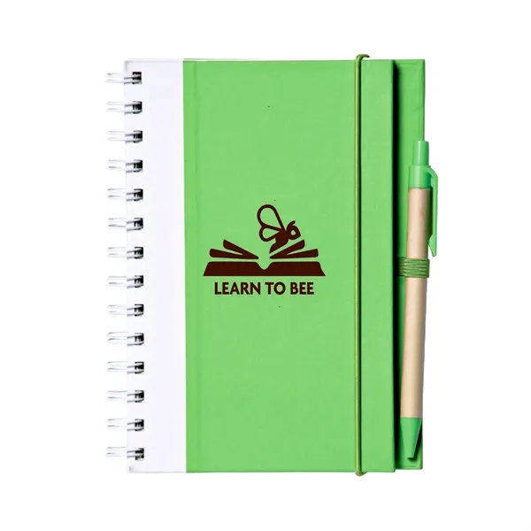 Duotone Bright Eco Notebook (1 Color) - Duotone Bright Eco Notebook (1 Color) - Image 1 of 3