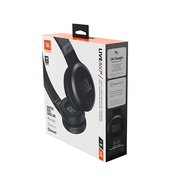 JBL Live 460NC Wireless On-Ear NC Headphones - JBL Live 460NC Wireless On-Ear NC Headphones - Image 5 of 6