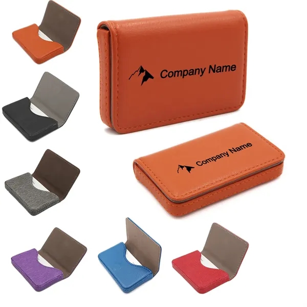 Leather Business Card Holder - Leather Business Card Holder - Image 0 of 2