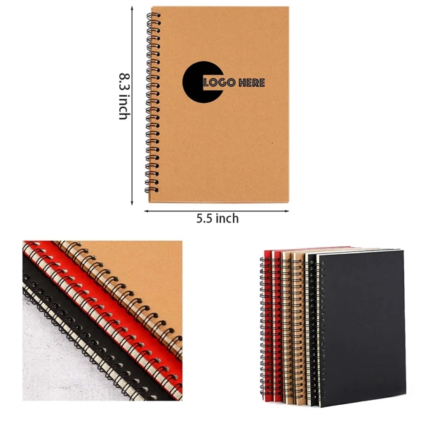 A5 Business Spiral Notepad (Squares, Lines, Blanks) - A5 Business Spiral Notepad (Squares, Lines, Blanks) - Image 0 of 1