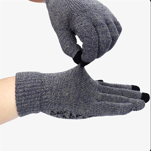 In Stock Touch Screen Texting Warm Therma Gloves - In Stock Touch Screen Texting Warm Therma Gloves - Image 3 of 9