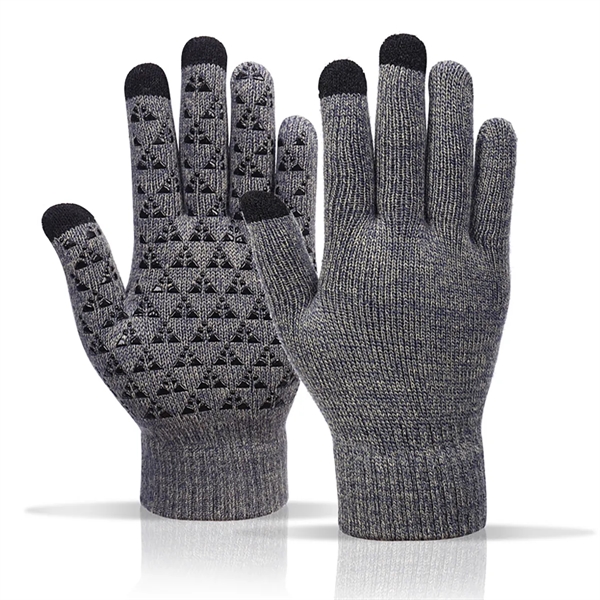 In Stock Touch Screen Texting Warm Therma Gloves - In Stock Touch Screen Texting Warm Therma Gloves - Image 5 of 9