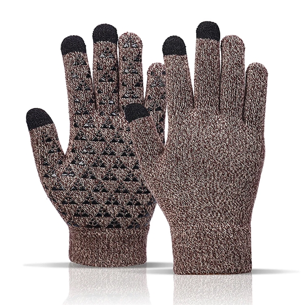 In Stock Touch Screen Texting Warm Therma Gloves - In Stock Touch Screen Texting Warm Therma Gloves - Image 7 of 9