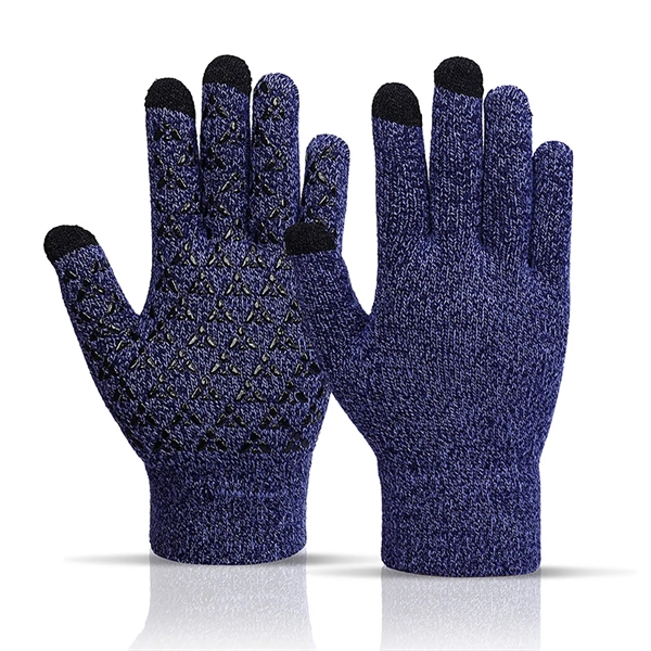 In Stock Touch Screen Texting Warm Therma Gloves - In Stock Touch Screen Texting Warm Therma Gloves - Image 8 of 9
