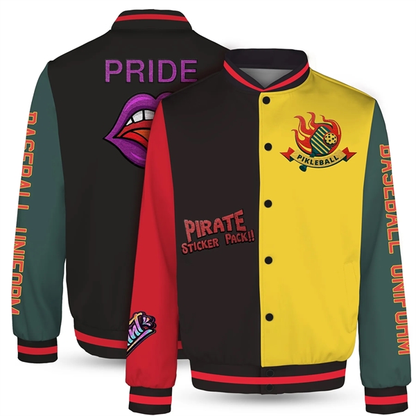 Custom Personalized Men's Varsity Jacket - Custom Personalized Men's Varsity Jacket - Image 0 of 11