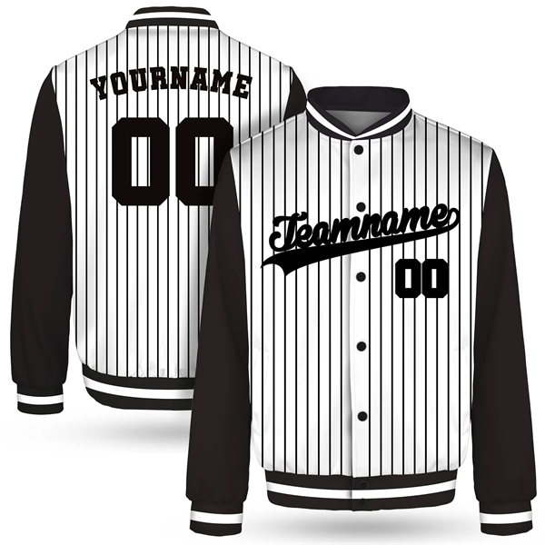 Custom Personalized Men's Varsity Jacket - Custom Personalized Men's Varsity Jacket - Image 4 of 11