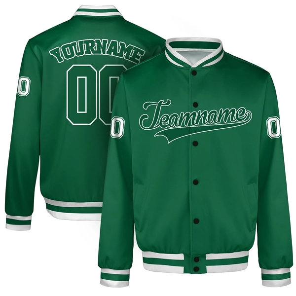 Custom Personalized Men's Varsity Jacket - Custom Personalized Men's Varsity Jacket - Image 7 of 11