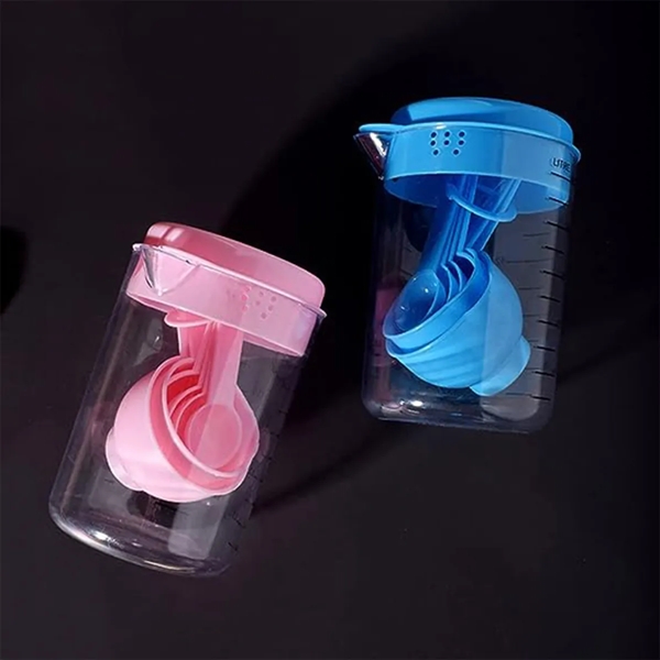 Environmentally Friendly Plastic Measuring Cup and Spoon - Environmentally Friendly Plastic Measuring Cup and Spoon - Image 6 of 6