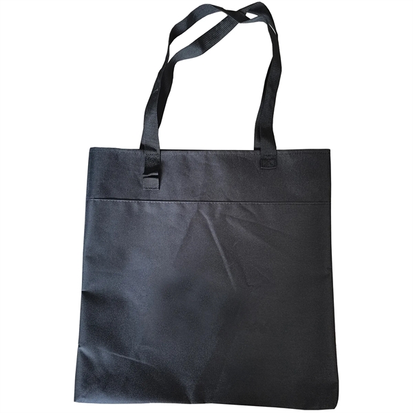 Custom 600D Polyester Tote Bag with Pen Clip Foldable - Custom 600D Polyester Tote Bag with Pen Clip Foldable - Image 2 of 2