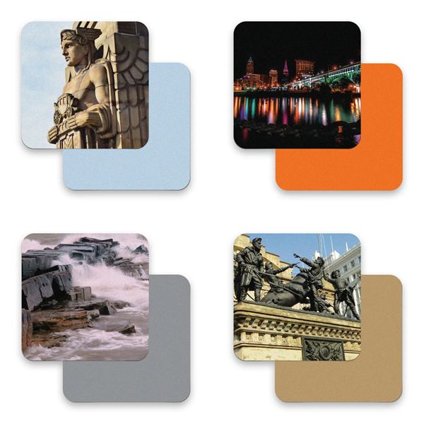 Coaster Board Set - Square - Full Color - Coaster Board Set - Square - Full Color - Image 0 of 1