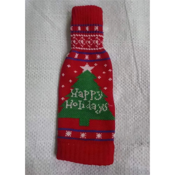 Knitted Beer Bottle Sleeve Sweater - Knitted Beer Bottle Sleeve Sweater - Image 3 of 6